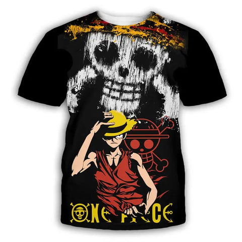 Luffy One Piece T shirt Design - Mugiwara Shop