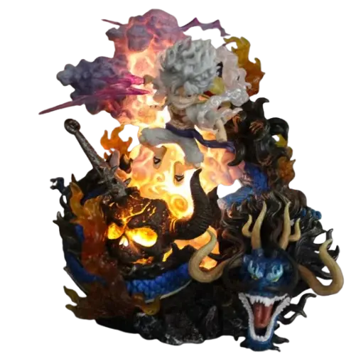 Luffy vs Kaido Figure Mugiwara Shop