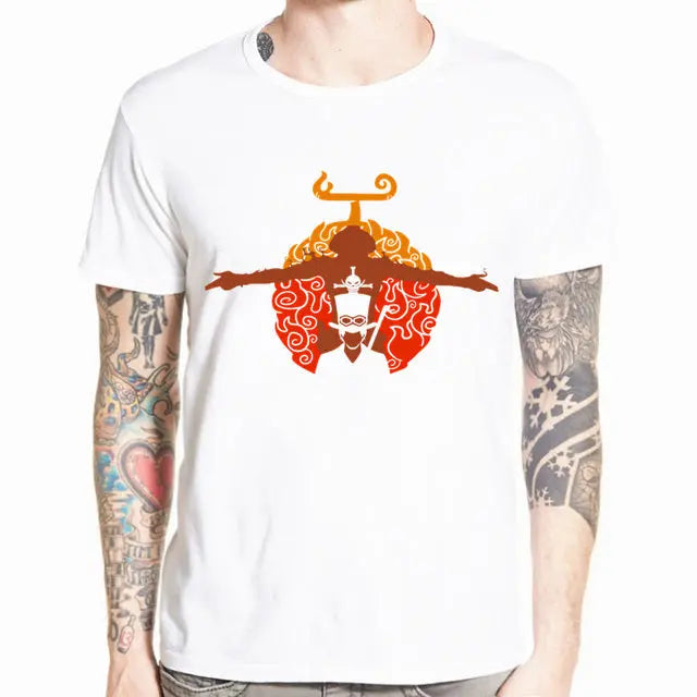 Ace One Piece Symbol T shirt - Mugiwara Shop
