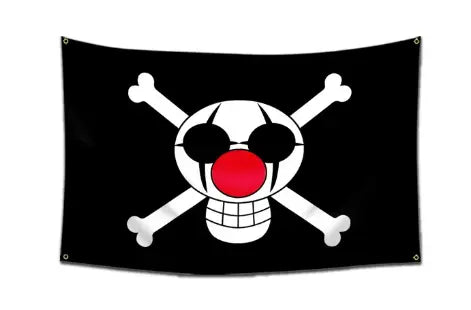 Buggy Piratenbande One Piece Flagge Mugiwara Shop
