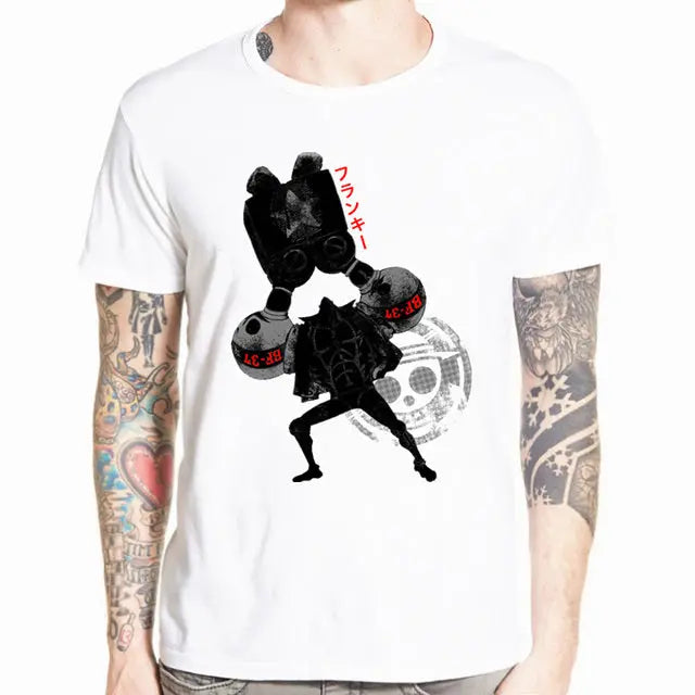 Franky One Piece T shirt - Mugiwara Shop