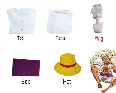 Gear 5 Luffy Cosplay Mugiwara Shop