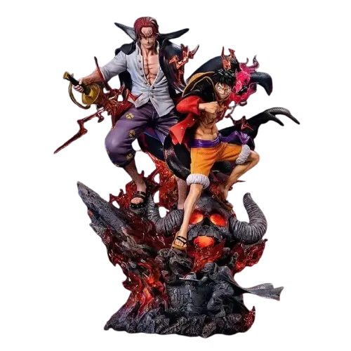 Luffy Shanks Figure Mugiwara Shop
