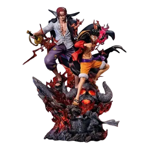 Luffy Shanks Figure Mugiwara Shop