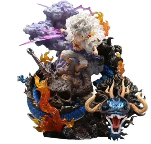Luffy vs Kaido Figure Mugiwara Shop