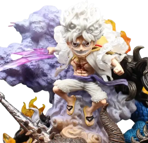 Luffy vs Kaido Figure Mugiwara Shop