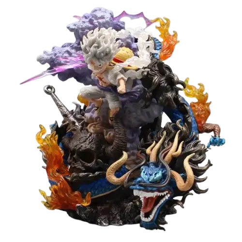 Luffy vs Kaido Figure Mugiwara Shop