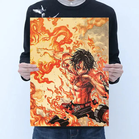 One Piece Ace Poster - Mugiwara Shop