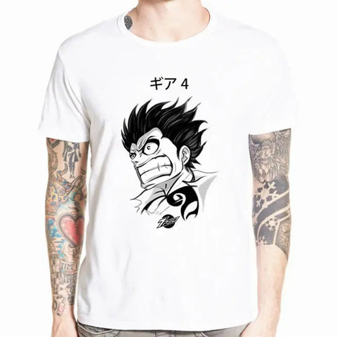 One Piece Animiert Luffy Shirt - Mugiwara Shop