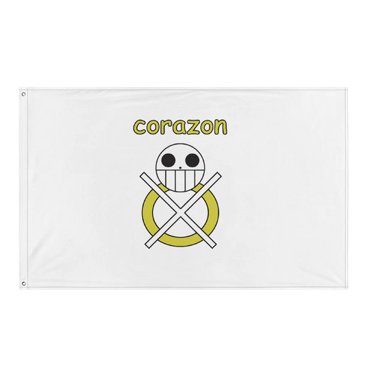 One Piece Flagge Corazon Mugiwara Shop