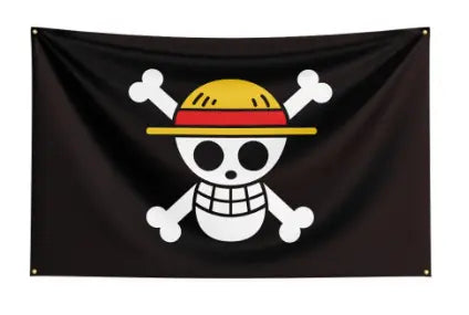 One Piece Strohhut Flagge