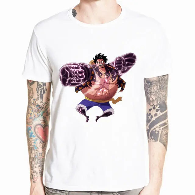 One Piece Luffy Gear 4 T shirt - Mugiwara Shop