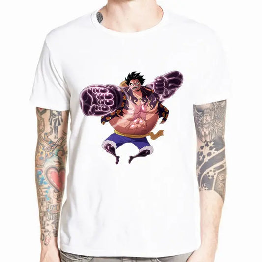 One Piece Luffy Gear 4 T shirt - Mugiwara Shop