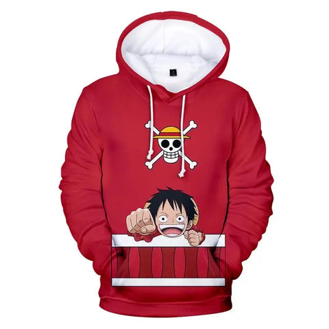 One Piece Luffy Pullover - Mugiwara Shop