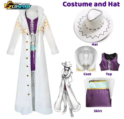 One Piece Nico Robin Cosplay Mugiwara Shop