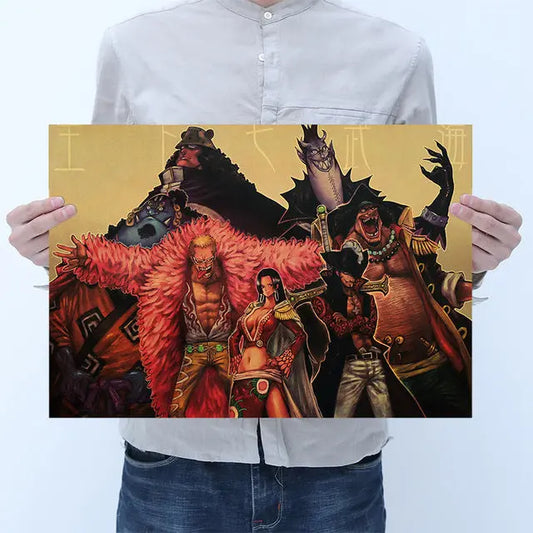 One Piece Poster Shichibukai - Mugiwara Shop