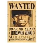 One Piece Roronoa Zoro Wanted Poster - Mugiwara Shop