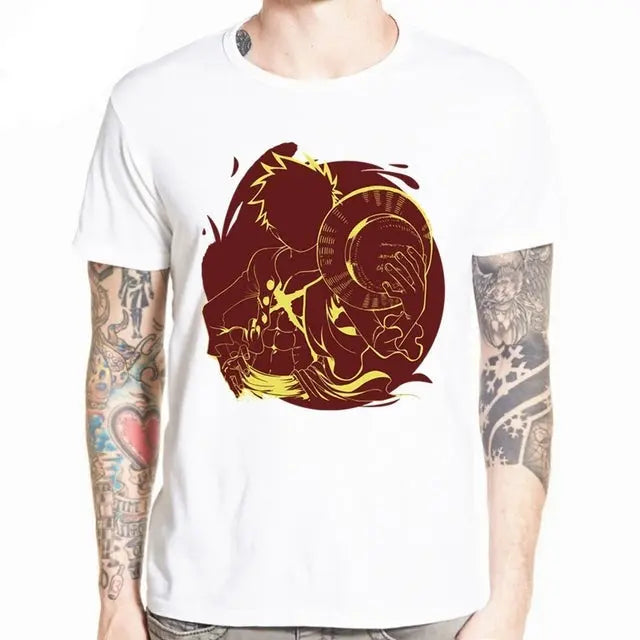 One Piece Ruffy T shirt - Mugiwara Shop