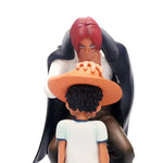 One Piece Ruffy und Shanks Figur Mugiwara Shop