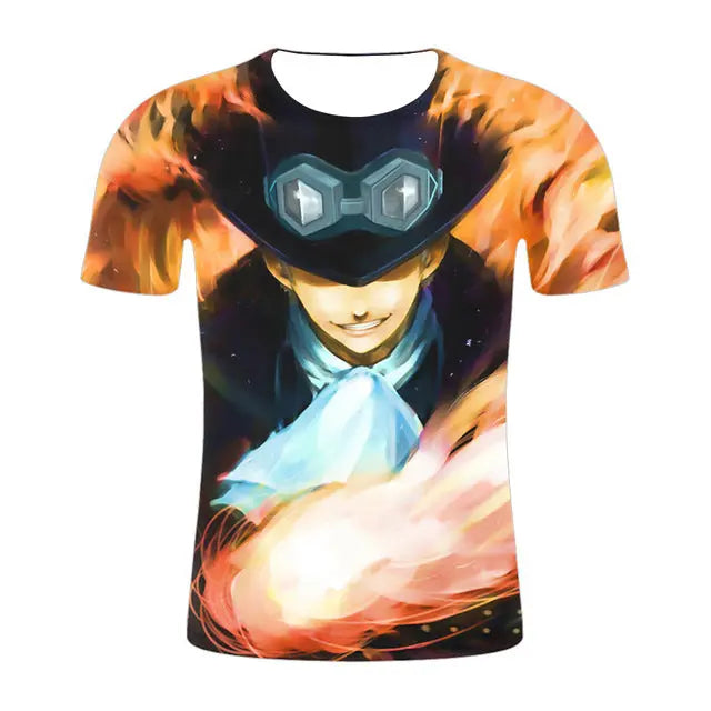 One Piece Sabo T-Shirt - Mugiwara Shop