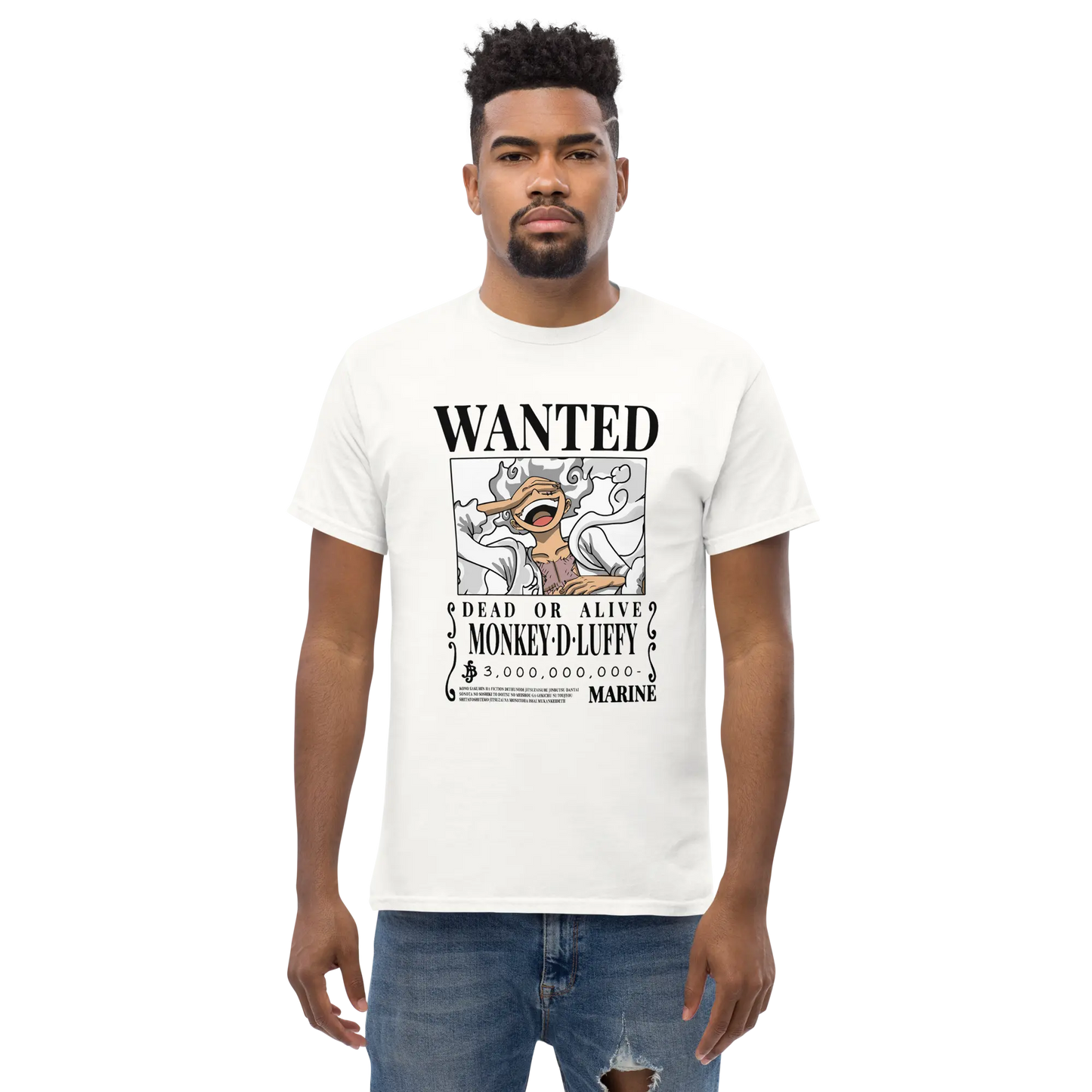 One Piece T shirt Wanted Mugiwara Shop