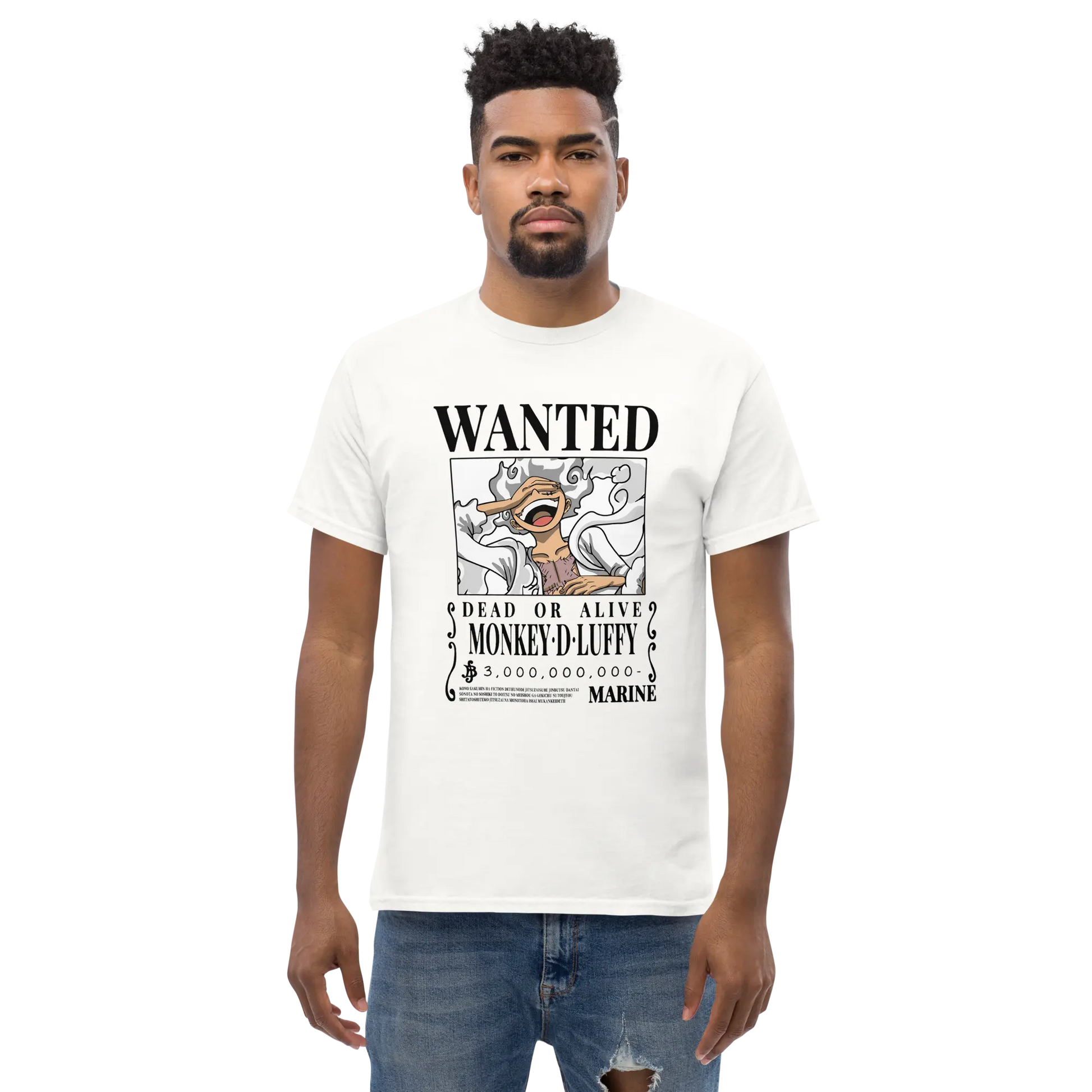 One Piece T shirt Wanted Mugiwara Shop