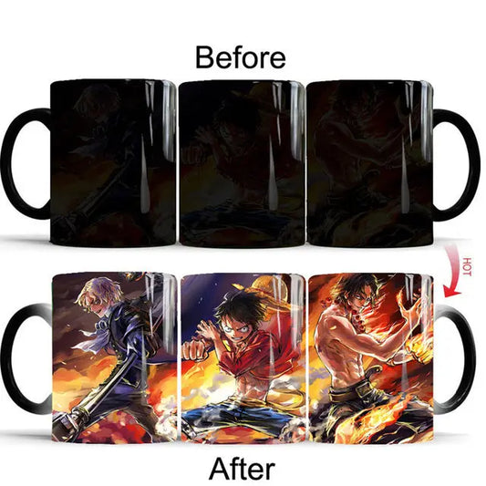 One Piece Tasse Ace Luffy Sabo - Mugiwara Shop