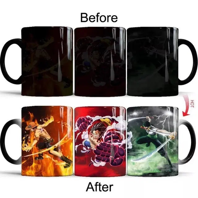 One Piece Tasse Thermoeffekt - Mugiwara Shop