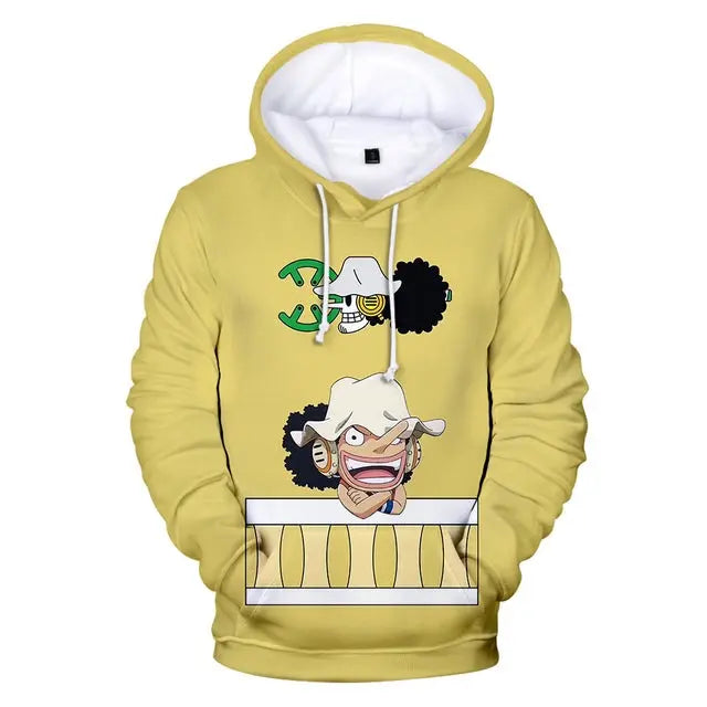 One Piece Usopp Pullover - Mugiwara Shop