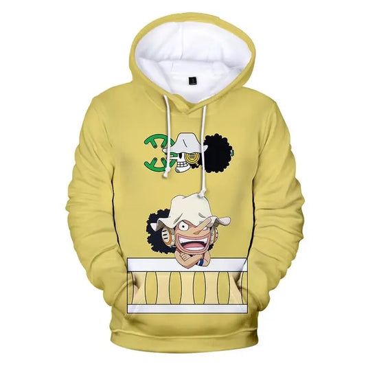One Piece Usopp Pullover - Mugiwara Shop
