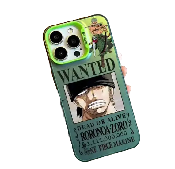 One Piece Wanted Poster Zorro Handyhulle Mugiwara Shop