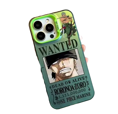 One Piece Wanted Poster Zorro Handyhulle Mugiwara Shop