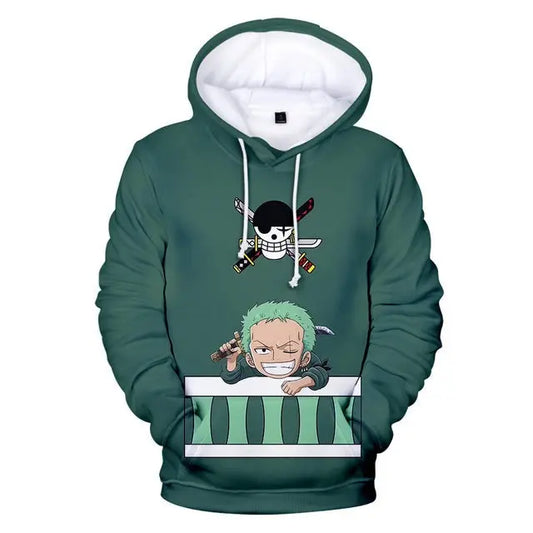 One Piece Zoro Pullover - Mugiwara Shop