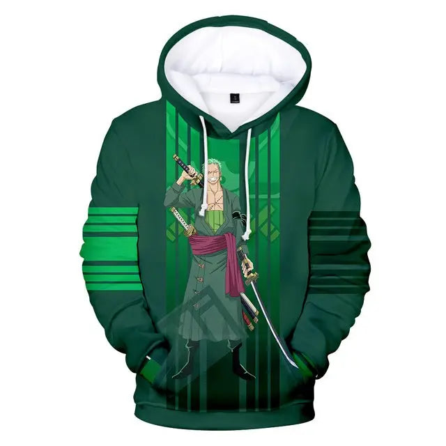 Roronoa Zoro Hoodie - Mugiwara Shop
