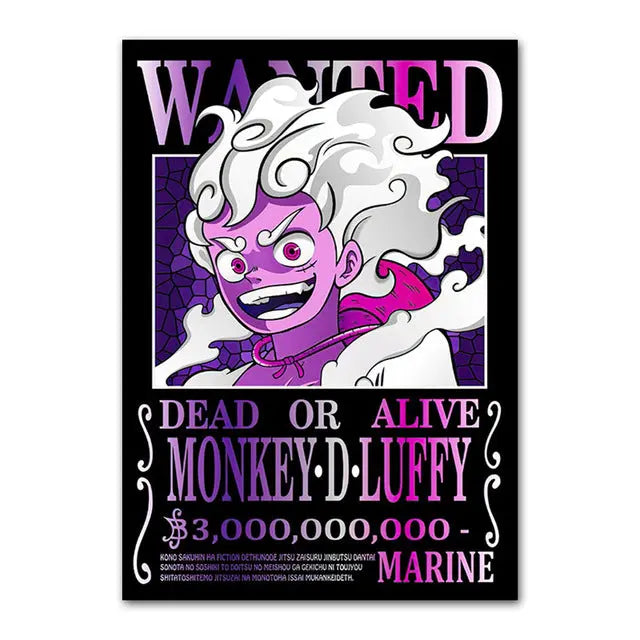 one piece wanted poster luffy Mugiwara Shop